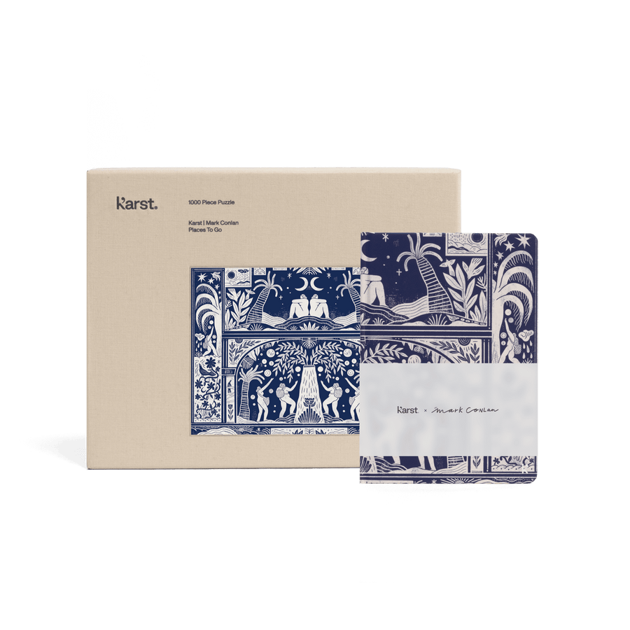 Mark Conlan Puzzle & Notebook Gift Set