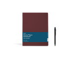 Burgundy Pro Series Notebook & Stone Pen Set